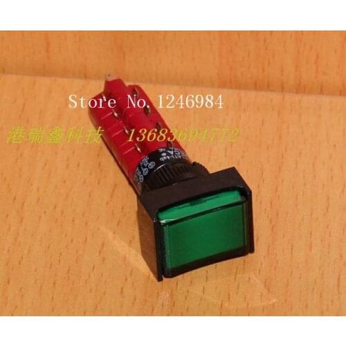 [SA]M16 no lock reset button switch DECA Taiwan Progressive Alliance rectangular four normally open normally closed D16LMT2-4AB