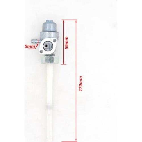 Motorcycle Fuel Tank Tap Filter Petcock Switch For Honda KTT150 KYY125 CBF150 CBF KTT KYY 125 150 Spare Parts