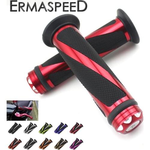 Universal Grips Motorcycle Handlebar 22mm CNC Motocross Motorbike Bar Accessories Handle Grip For Kawasaki Yamaha Honda cbr 125
