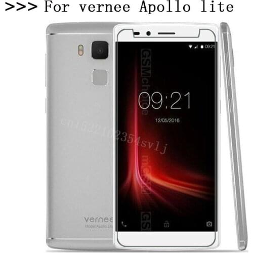 Smartphone Tempered Glass for Vernee Apollo lite 9H Explosion-proof Protective Film Screen Protector cover phone 55