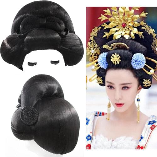 Chinese history royal empress hair products for women queen headwear stage performance headdress tang dynasty Tv play