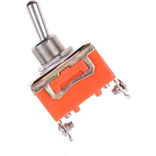 ZLinKJ 1PCS 15A 250V SPST 2 Terminal ON OFF Toggle Switch