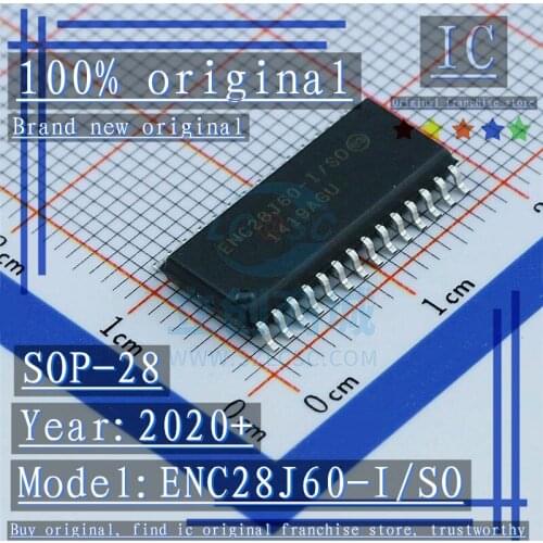 2020+ 100% Brand new original 2PCS-10PCS ENC28J60-I/SO SOP-28 Ethernet controller chip