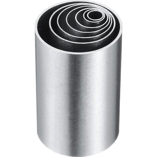 7pcs Mini Round Pottery Clay Cutter Stainless Steel Circle Polymer Ceramic DIY Punch Pottery Polymer Clay Tools