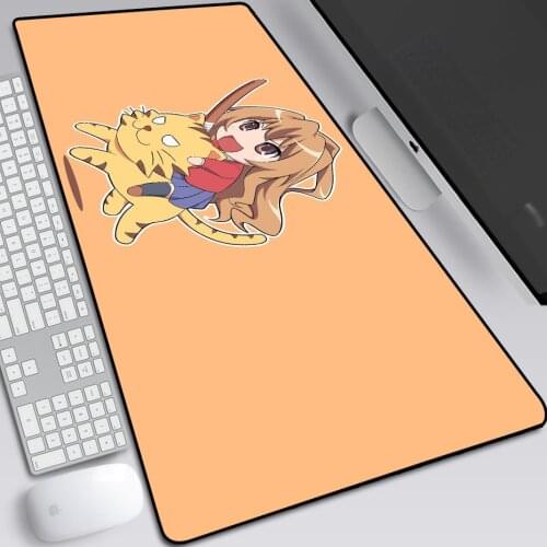 Toradora Takasu Yasuko Anime Large Pad Mouse Mat Computer Gamer Locking Edge Mousepad Keyboard Mice Mat Pad