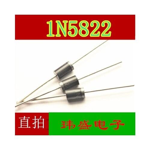 200PCS/LOT New 1N5822 IN5822 Schottky Diode 3A 40V DO-41 Good Quality