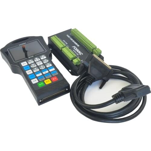 DM500 3/4-axis hand-held CNC motion system with suspension controller 500 KHz G code CAD / CAM supports USB flash drive