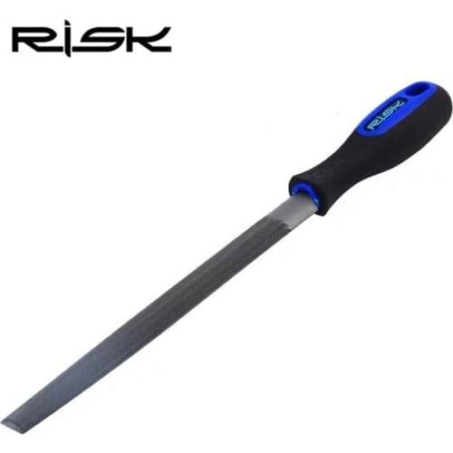 RISK Bicycle Repair Tool Shop Metal Grinding Inner Tube File Front Fork Trimming Deburring Steel File