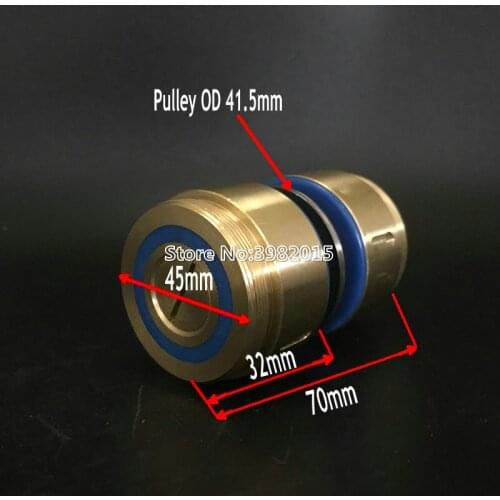 Brass Seat Complete Pulley Assembly 451 OD45*L70mm for WEDM Wire Cutting Machine