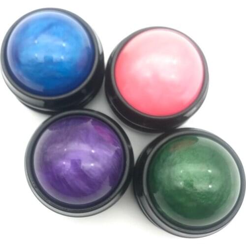 4Pcs/lot Massage Roller Ball Pain Stress Relief for Foot Arm Neck Back Hip Body Massager Therapy Tools Resin Muscle Relaxer
