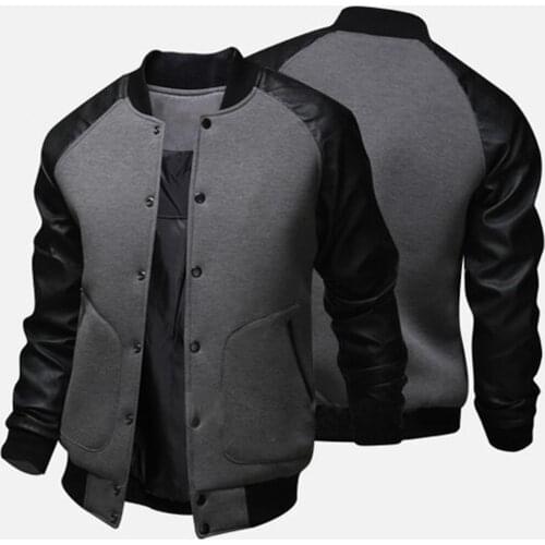 ZOGAA Mens new button round neck jacket sweater