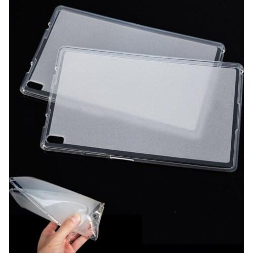 TPU Soft Case +Clear Film +Pen Funda Tablet Transparent Silicone Cover For Lenovo Xiaoxin Small 8.0 TB-8804F TB-8804N ZA3F0000CN