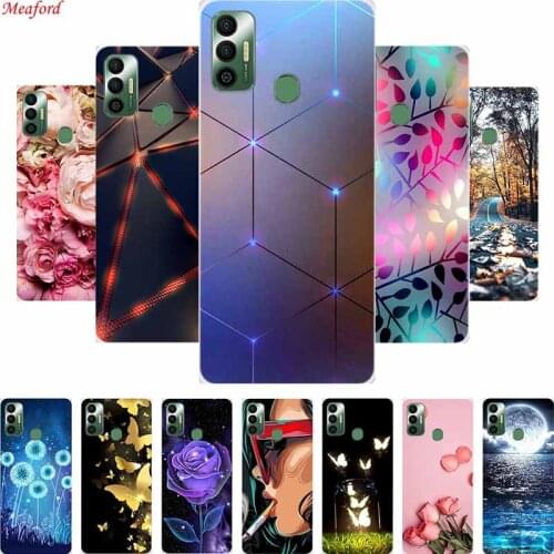 For Tecno Spark 7 Case Soft TPU Silicone Back Cover Case For Tecno Spark 6 Go Air Spark 7 Phone Case Cover For Tecno Spark 7T