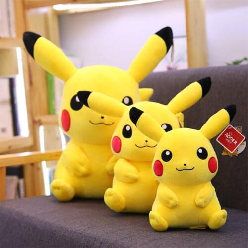 Brand new 75 cm high quality Pikachu plush toy plush toy movie anime childrens toy doll childrens baby birthday gift