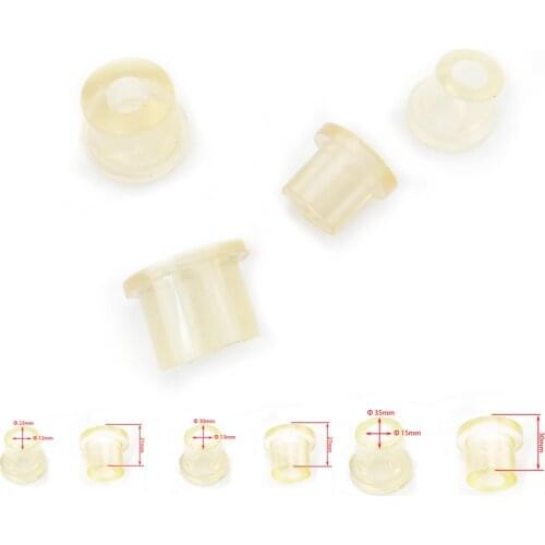 Rubber sleeve motorcycle steel plate electric tricycle I-shaped plate bushing rear axle spring plate soft connection buffer