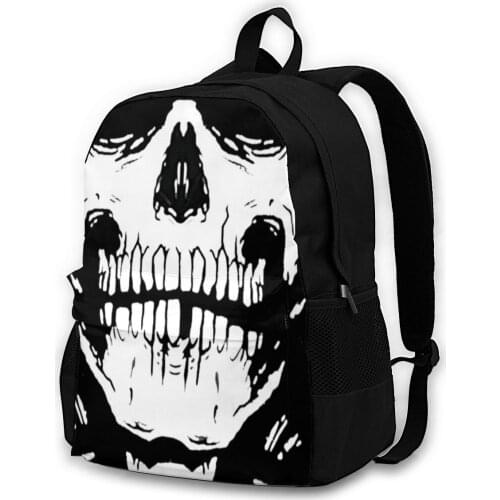 Skeleton Backpacks Trekking Woman Large Backpack Unusual Polyester Bags