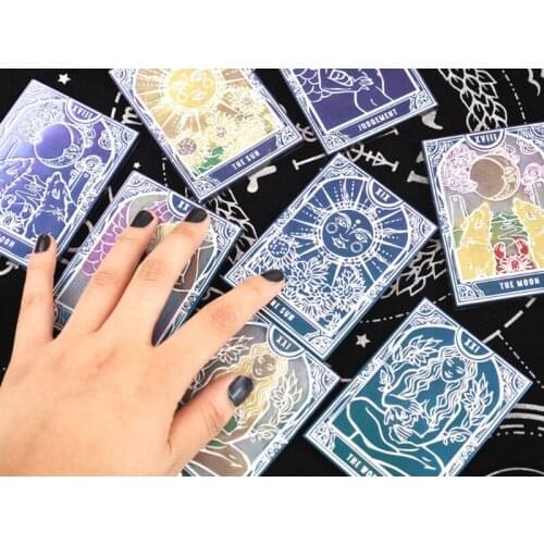 94PF Tarots Card Resin Molds Silicone Molds for DIY Tarots Games Resin Jewelry Tarots Card Game Molds - 4 Cavities