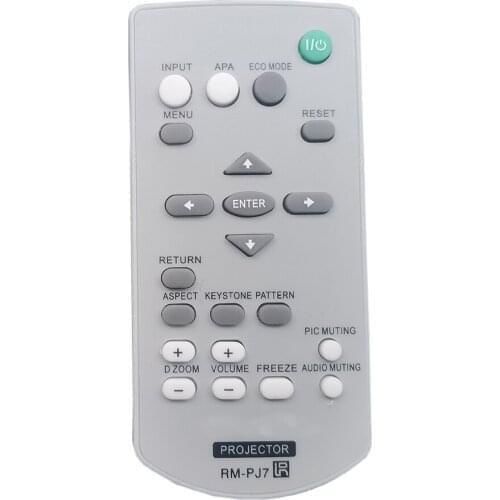 Remote Control Replace for Sony Projector VPL-EX2 ES3 EX3 ES7 EX7 EX50 EW50 EX70 EX100 EX120 EX130 ES4 EX4 ES5 EX5 EX145 EX175