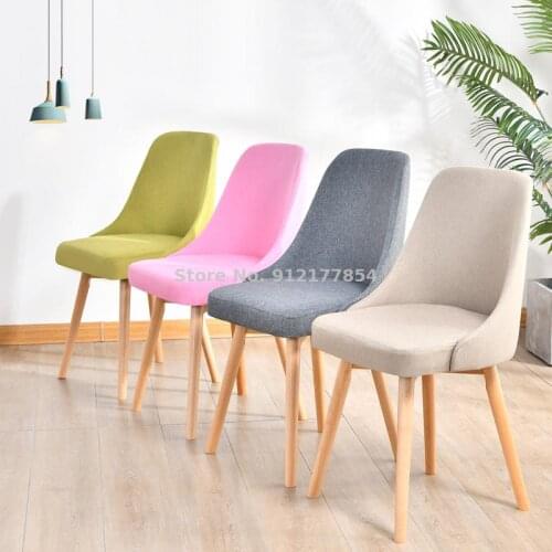 Chair Dining Chair Simple Stool Home Back Chair Makeup Chair Desk Chair Net Red Restaurant Hotel Thick Solid Wood Chair