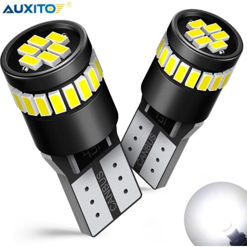 AUXITO 2x W5W T10 LED Canbus No Error 194 168 LED Parking Position Light for Kia Rio Sportage 2 3 4 Optima K2 Cerato Soul Ceed