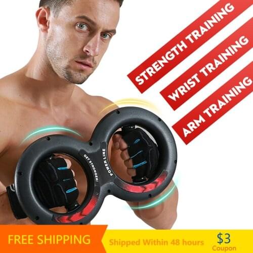 8-Word Forearm Strength Exerciser Workout Muscle Fitness Sports Equipment Gym Home 5-30kg Wrist training device
