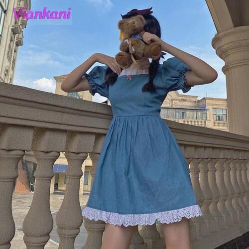 Модные джинсовые платья Viankani China At AliExpress