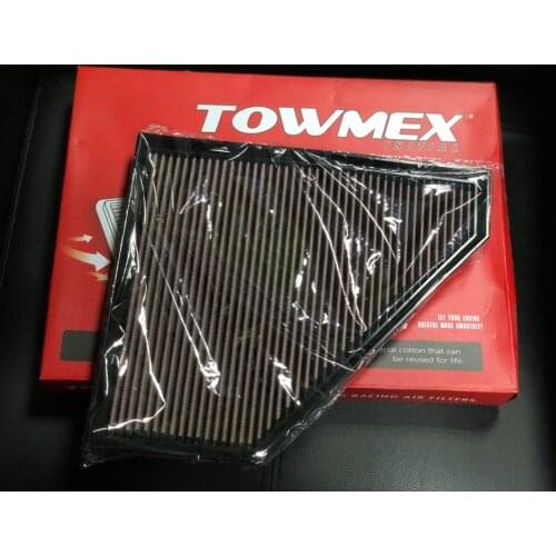TOWMEX Applicable to Cadillac ATS 2.0T XTS Comero Air Filter Clean Intake High Flow Short RAM/COLD Round Cone