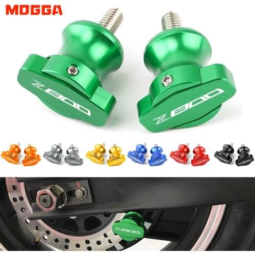 Z800 For KAWASAKI Z800 Z 800 New Motorcycle Swingarm Spools Slider Stand Sliders Screws Accessories 8mm 2016 2015 2014 2013 2012