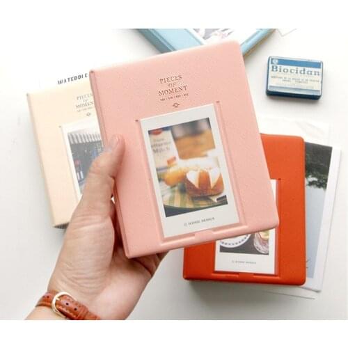 1pack/lot NEW fashion mini polaroid photo album photograph book for 64 photos