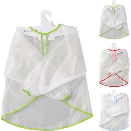 3 color Boys and girls painting waterproof long sleeve clothes painting apron kindergarten art