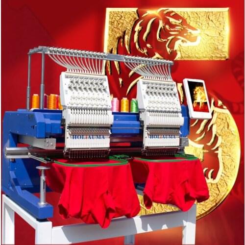 HOLiAUMA 2 Head Dahao Computer Embroidery Machine