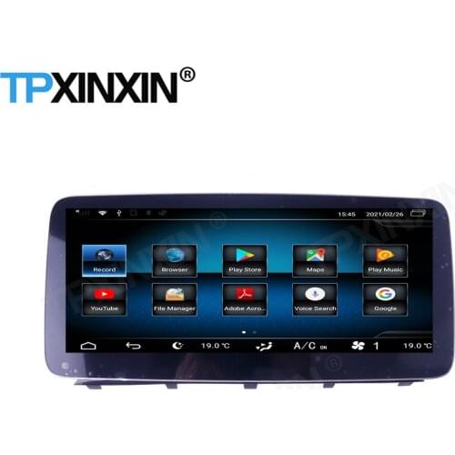8+256G 1 DIN Radio Receiver Android 11 Auto For Mercede Benz G W463 G350 G500 G550 2013 2014 2015 2016 2017 2018 2019 Head Unit