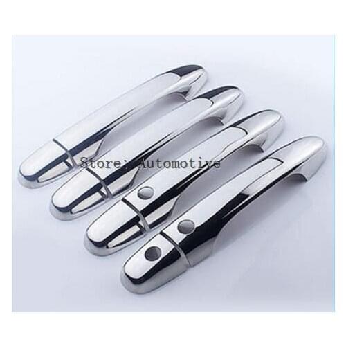 Smart Holes 8pcs Side Door Handle Cover Trim For Honda CRV 2012 2013 2014 2015