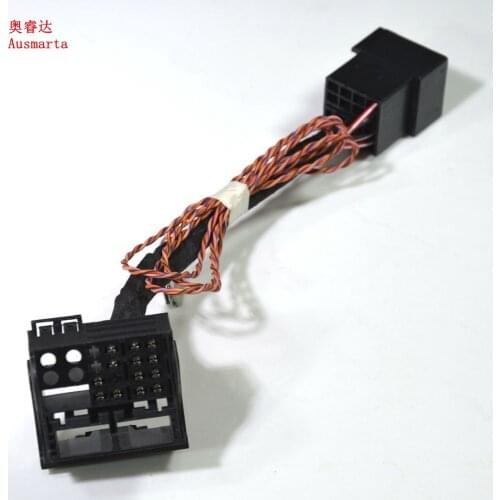 ISO Nach Quadlock Canbus Adapter KABEL RCD330 RCD510 RCD310 RNS510 Umwandlung Kabel For Polo Golf Tiguan Passat CC Upgr