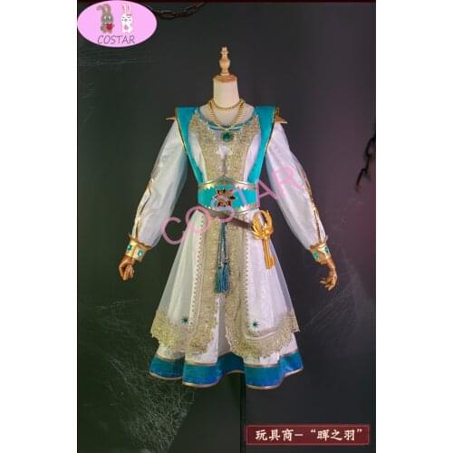 Anime! Identity V Anne Lester Toyman HuiZhiYu New Skin Game Suit Elegant Dress Uniform Cosplay Costume Halloween Party Outfit