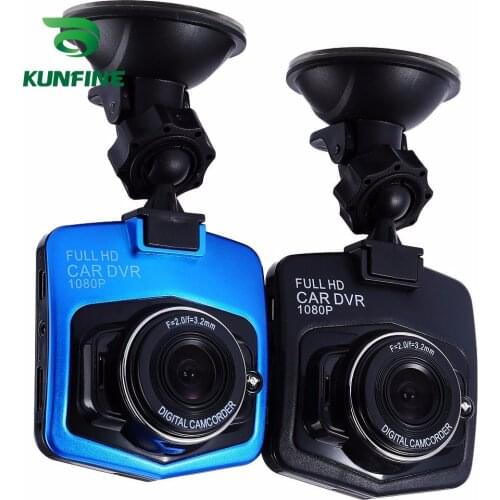 KUNFINE 2.4"1080P Recording Dash Cam Car DVR G-sensor Night Vision Video Recorder Wide Angle 170