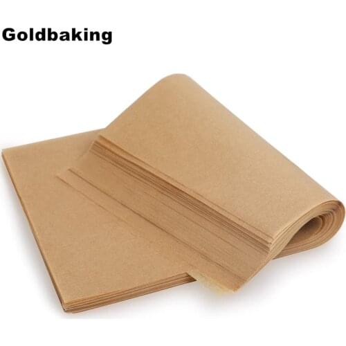 100pcs Parchment Paper Baking Sheets Non-Stick Precut Suitable for Baking Grilling Air Fryer Steaming Cookie Disposable Mats