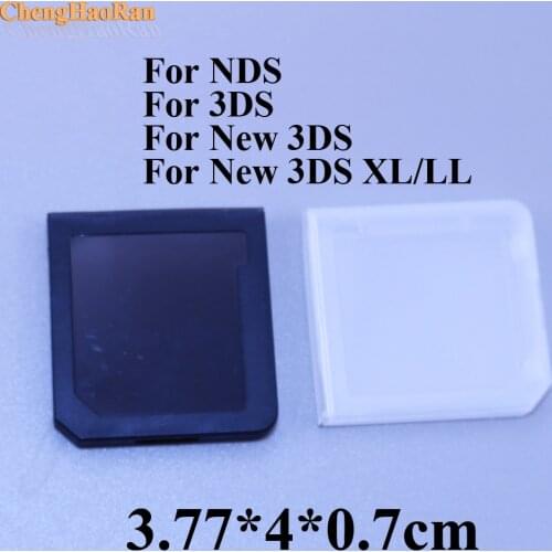 ChengHaoRan Single Game Card Case Box Cartridge Anti Dust Anti Scratch Protect For Nintendo DS 3DS XL LL Memory Card Storage