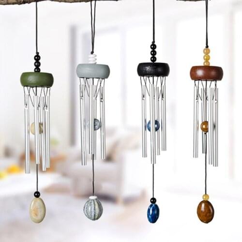 Decorative Crafts Mini Solid Aluminum Rod Wind Chime Home Decoration Wall Hanging Door Decoration Car Pendant Wind Chime