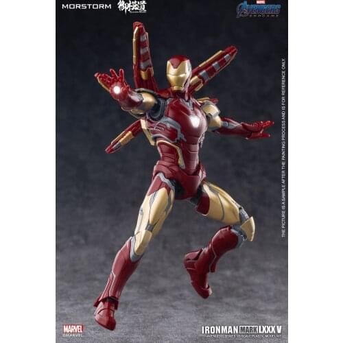 MORSTORM X E-model Iron Man MK85 1/9 Scale Action Figure Model Kit Toy