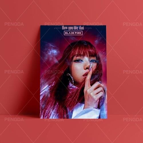 Red Long Hair Beautiful Girl Canvas Painting Home Decoration Wall Art picture Prints Modular Modern Frame Poster For Living Room