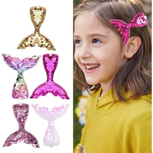 Fashion Fish Tail Hair Clip Duckbill Snap Hairpins Headwear Accessories