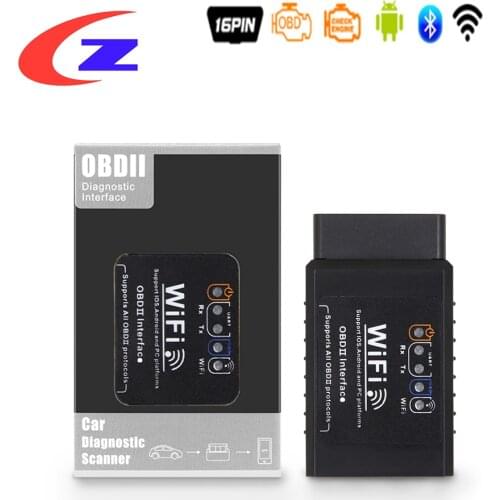 OBD2 ELM 327 V1.5 wi-fi Bluetooth Scanner elm327 obd wifi obd2 Code Reader for Android/iOS OBD 2 Adapter Car Diagnostic Tool