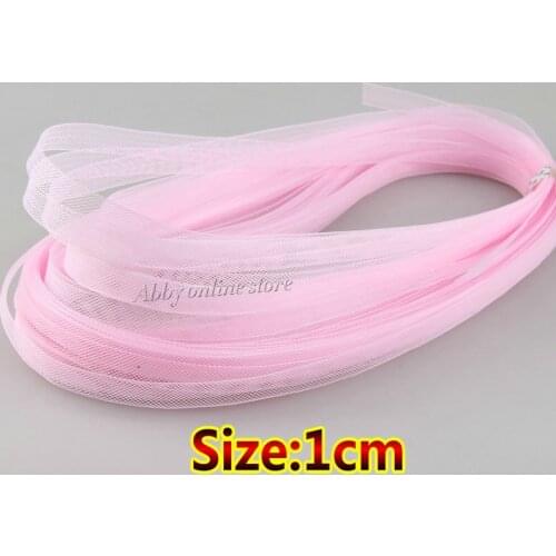 10mm Soft Polyester Veiling Crin Braid For Petticoat lining and dress-making 80yard/lot