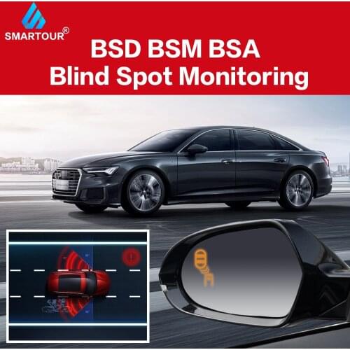 Smartour Car BSM BSD Radar Blind Spot Monitoring Reversing Detection Sensor Parallel Line Aid For Audi A4L A6L A4 A5 A6 S3-S6