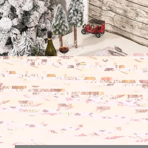 Heat-Resistant Christmas Placemats Non Slip Table Mats Forest Man Xmas Dining Home Decoration Christmas Ornaments