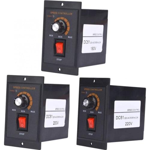 DC-51 DC Motor Regulator Permanent Magnet Controller 120W 2.2A Forward Rotation