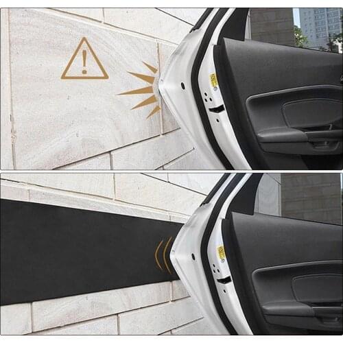200cm X 20cm Car Door Protector Garage Rubber Wall Guard Bumper Safety Parking