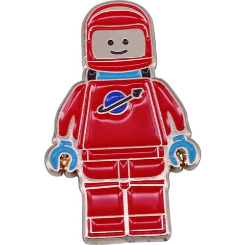 The Golden Age hard enamel pin nostalgia childhood nice addition to lego collectable