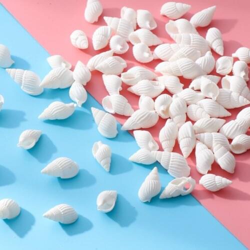 10/100PCS Natural shell conch mini Sea Beach Aquarium decoration DIY Crafts cuentas concha beach accessories home decor